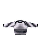 Maglione per neonato Emporio Armani Kids multicolor con design a righe - Rubino Kids