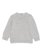 Maglione per neonato Il Gufo grigio con ricamo cagnolino - Rubino Kids