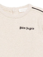 Maglione per neonato Palm Angels Kids beige girocollo - Rubino Kids