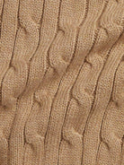 Maglione per neonato Polo Ralph Lauren Kids beige con motivo frontale a trecce - Rubino Kids