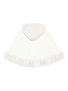 Mantella per neonata La Stupenderia bianca con chiusura a bottoni - Rubino Kids