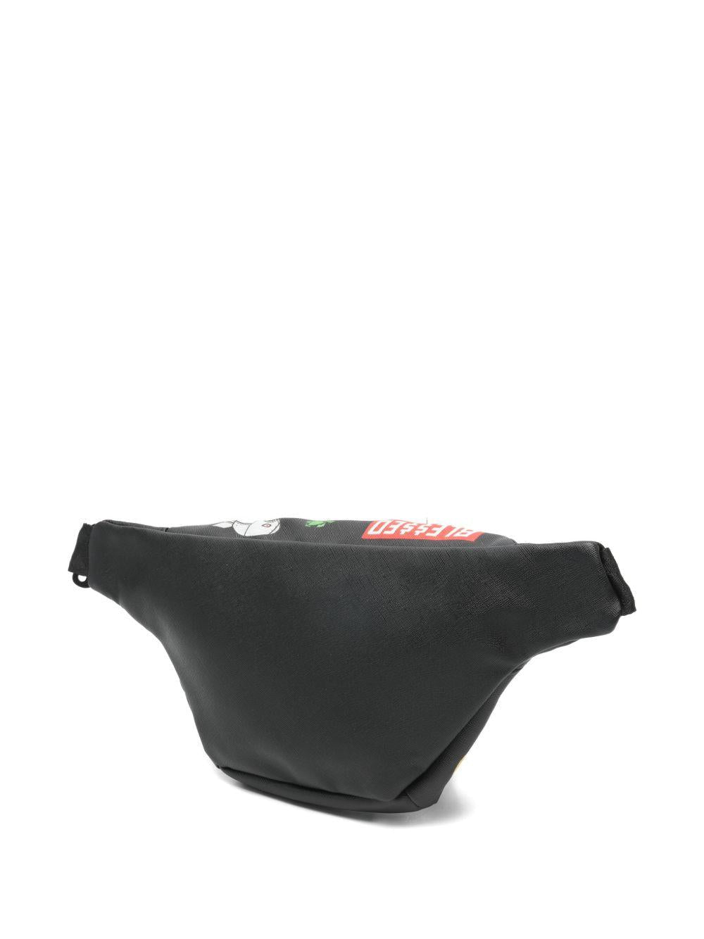 Marsupio per bambino Sprayground kid nero con stampa grafica - Rubino Kids