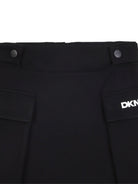 Minigonna per bambina Dkny Kids nera con tasche - Rubino Kids