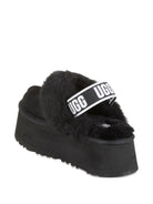 Mules per bambina UGG Kids Funkette nero con plateau - Rubino Kids