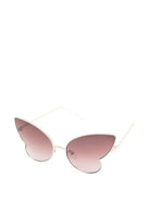 Occhiali da sole per bambina Billieblush rosa con forma di farfalla - Rubino Kids