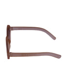 Occhiali da sole per bambina Molo arancioni con rifinitura satinata - Rubino Kids