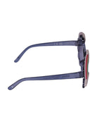 Occhiali da sole per bambina Molo Sky Rainbow blu - Rubino Kids