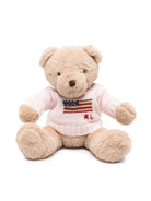 Orsetto Flag per neonati Polo Ralph Lauren Kids rosa con logo intarsiato - Rubino Kids