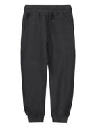 Pantaloni Alvar per bambino Molo neri con quadrante con smiley - Rubino Kids