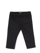 Pantaloni chino per bambino Emporio Armani Kids blu con gamba dritta - Rubino Kids