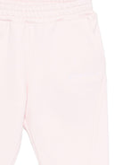 Pantaloni da neonata Givenchy Kids rosa con dettaglio logo - Rubino Kids
