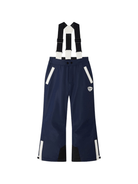 Pantaloni da neve per bambino Bonpoint blu con bretelle - Rubino Kids