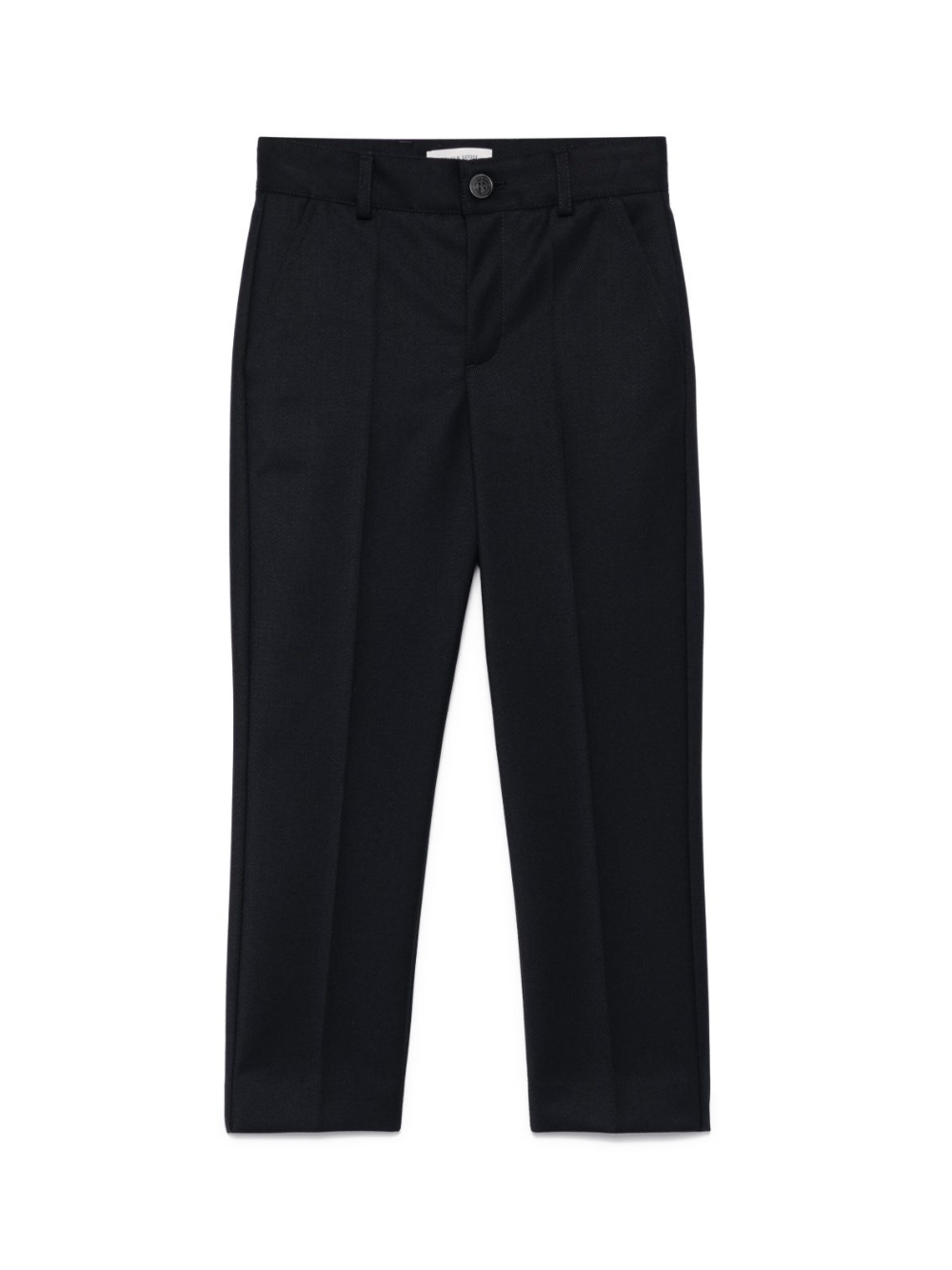 Pantaloni dritti per bambino Golden Goose Kids blu con passanti - Rubino Kids