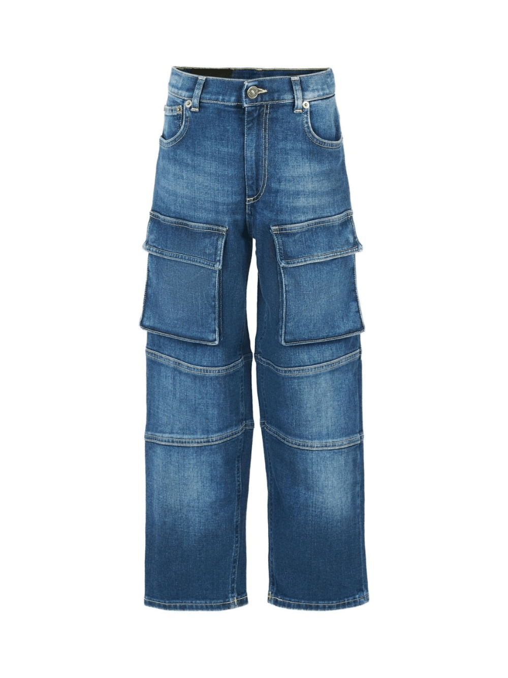 Pantaloni per bambina DONDUP KIDS denim con cinque tasche - Rubino Kids