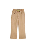 Pantaloni per bambino Billieblush beige con coulisse - Rubino Kids