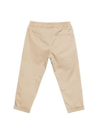 Pantaloni per bambino DONDUP Kids beige con vita elasticizzata - Rubino Kids