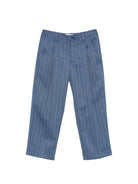 Pantaloni per bambino DONDUP Kids blu con motivo gessato - Rubino Kids