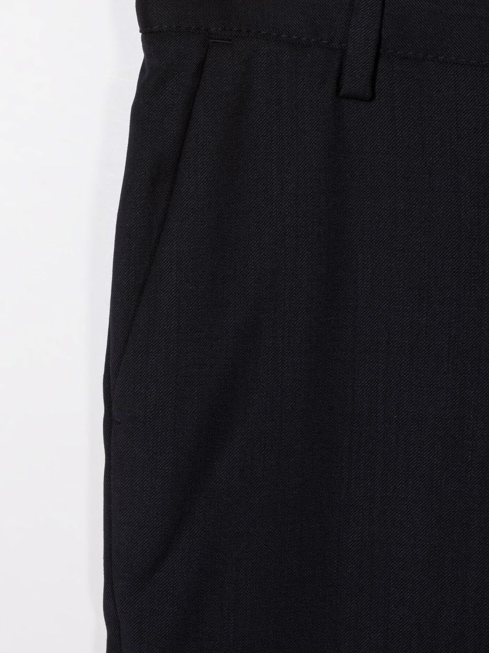 Pantaloni per bambino Emporio Armani Kids blu con taglio sartoriale - Rubino Kids