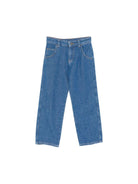 Pantaloni per bambino Emporio Armani Kids denim con passanti - Rubino Kids