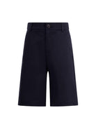 Pantaloni per bambino Fendi Kids blu con dettaglio logo sul retro - Rubino Kids