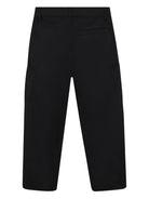 Pantaloni per bambino Givenchy Kids nero con logo - Rubino Kids