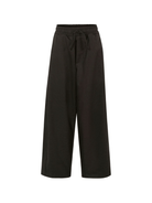 Pantaloni per bambino Laneus Kids marrone con chiusura a coulisse - Rubino Kids