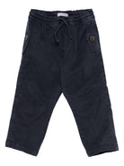Pantaloni per bambino Paolo Pecora Kids blu con coulisse - Rubino Kids