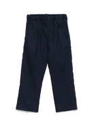 Pantaloni per bambino Paolo Pecora Kids blu con piega - Rubino Kids