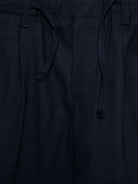 Pantaloni per bambino Paolo Pecora Kids blu con piega - Rubino Kids