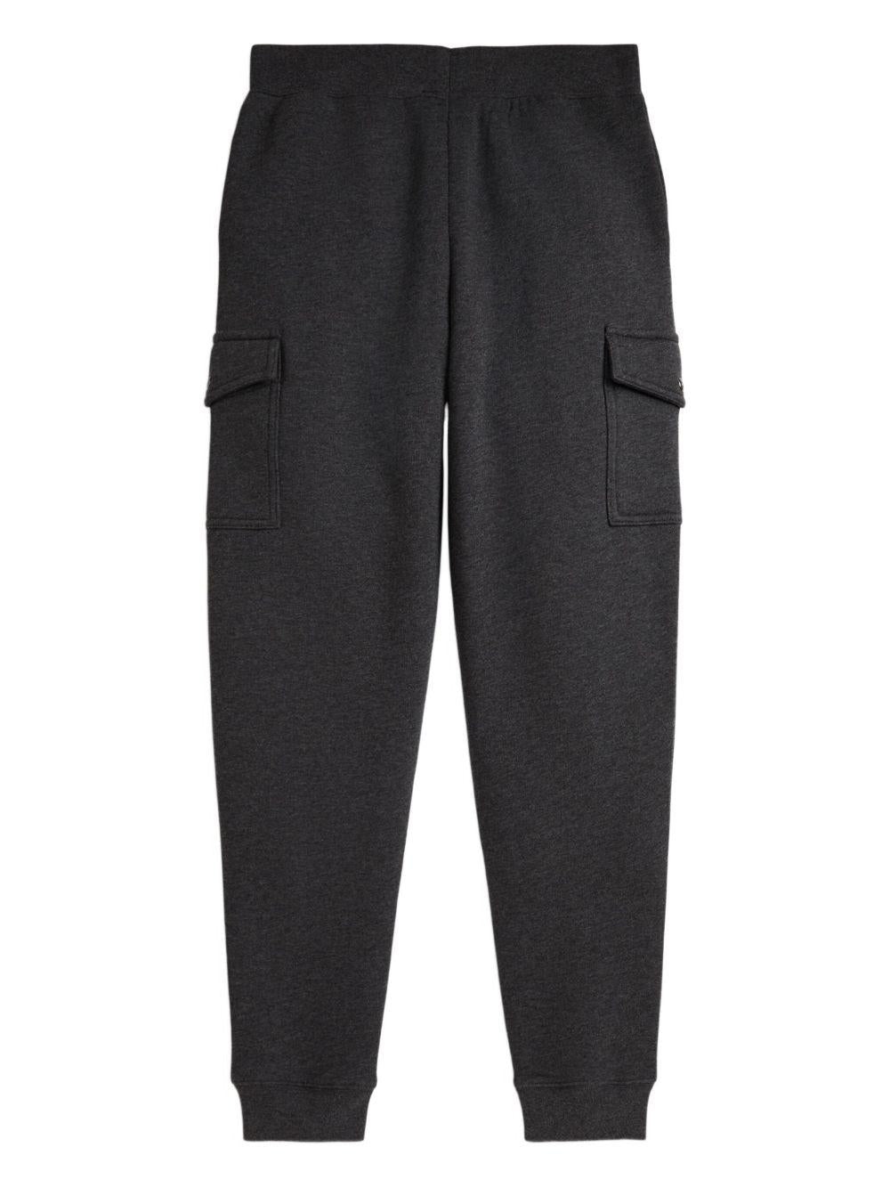 Pantaloni per bambino Polo Ralph Lauren Kids beige con tasche cargo - Rubino Kids