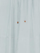 Pantaloni per donna Alysi azzurri con elastico in vita - Rubino Kids