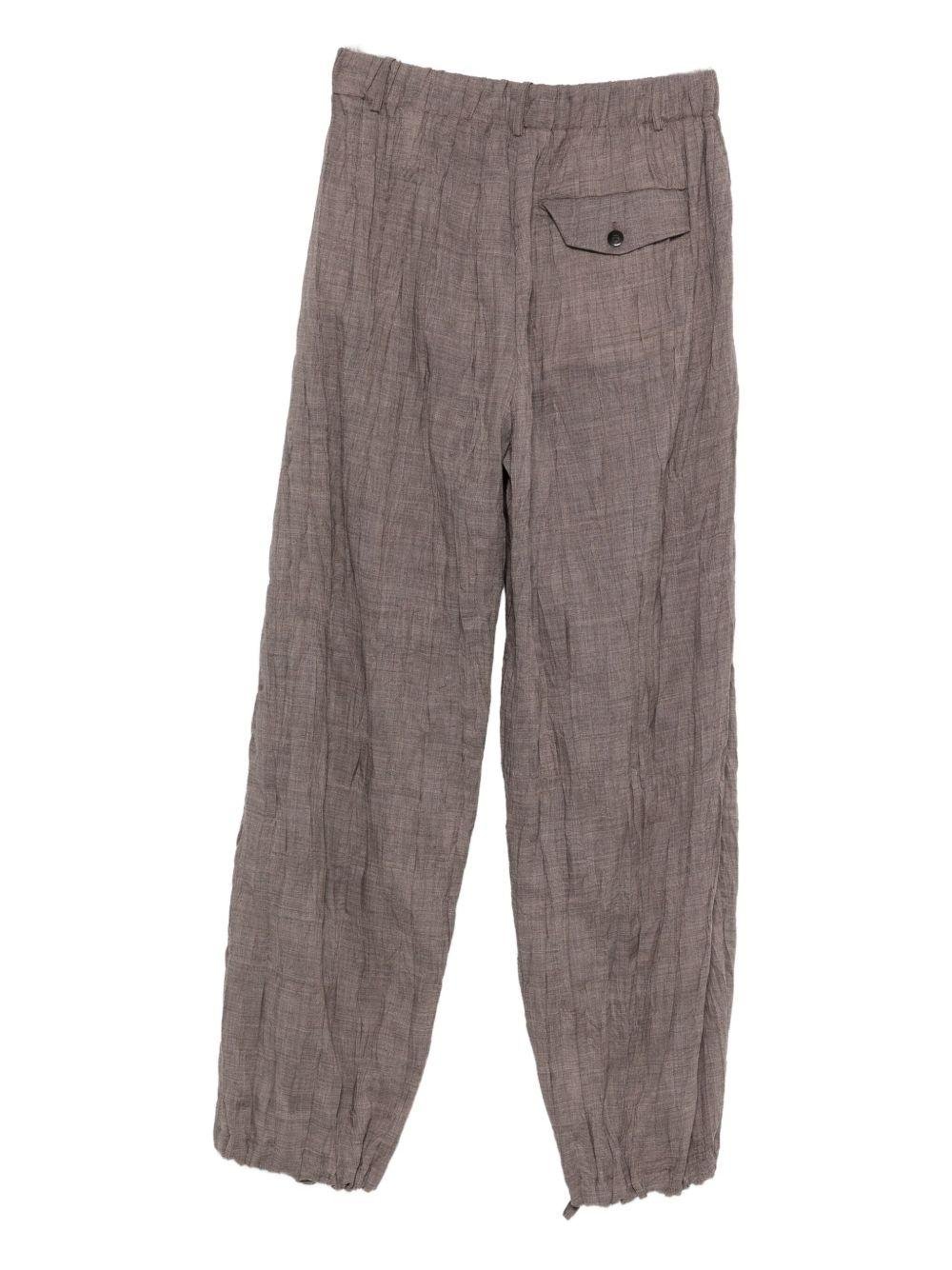 Pantaloni per donna Alysi grigi con elastico in vita - Rubino Kids