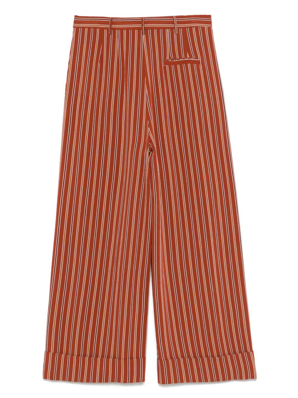 Pantaloni per donna Merci arancione modello svasato - Rubino Kids