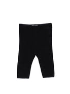 Pantaloni per neonata Album Di Famiglia Kids neri con elastico in vita - Rubino Kids