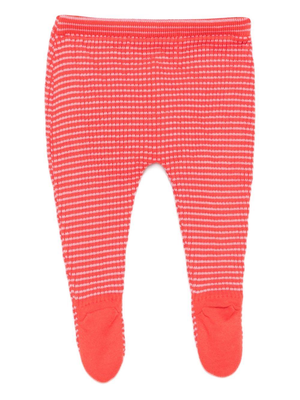 Pantaloni per neonata Bobo Choses rossi con motivo a forma di cavallo a dondolo - Rubino Kids