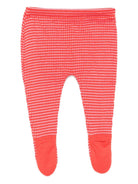 Pantaloni per neonata Bobo Choses rossi con motivo a forma di cavallo a dondolo - Rubino Kids