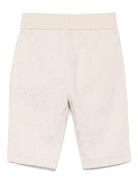 Pantaloni per neonata Emporio Armani Kids beige con motivo all - over - Rubino Kids