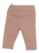 Pantaloni per neonati Donsje beige con toppe sulle ginocchia - Rubino Kids