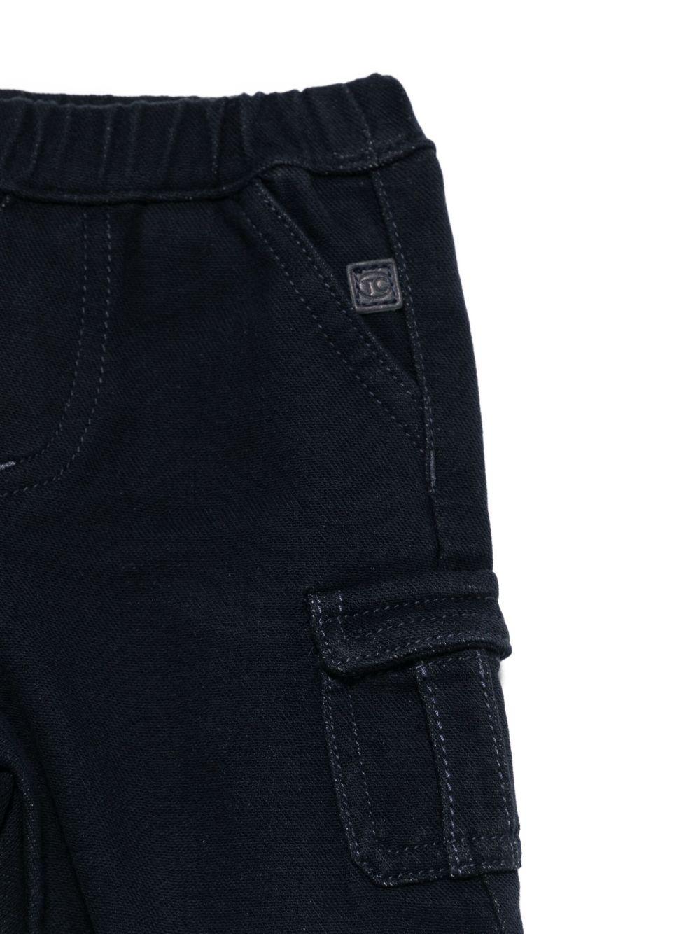 Pantaloni per neonati Tartine Et Chocolat blu con tasca cargo laterale - Rubino Kids