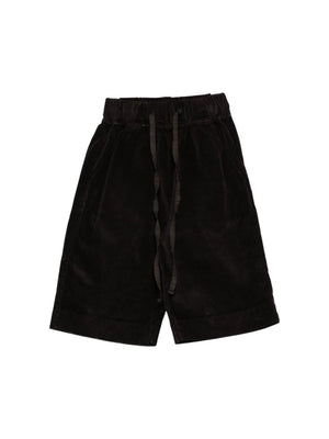 Pantaloni per neonato Album di Famiglia Kids marroni con chiusura a coulisse