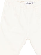 Pantaloni per neonato Bonpoint bianco con vita elasticizzata - Rubino Kids