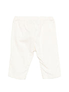 Pantaloni per neonato Bonpoint bianco con vita elasticizzata - Rubino Kids