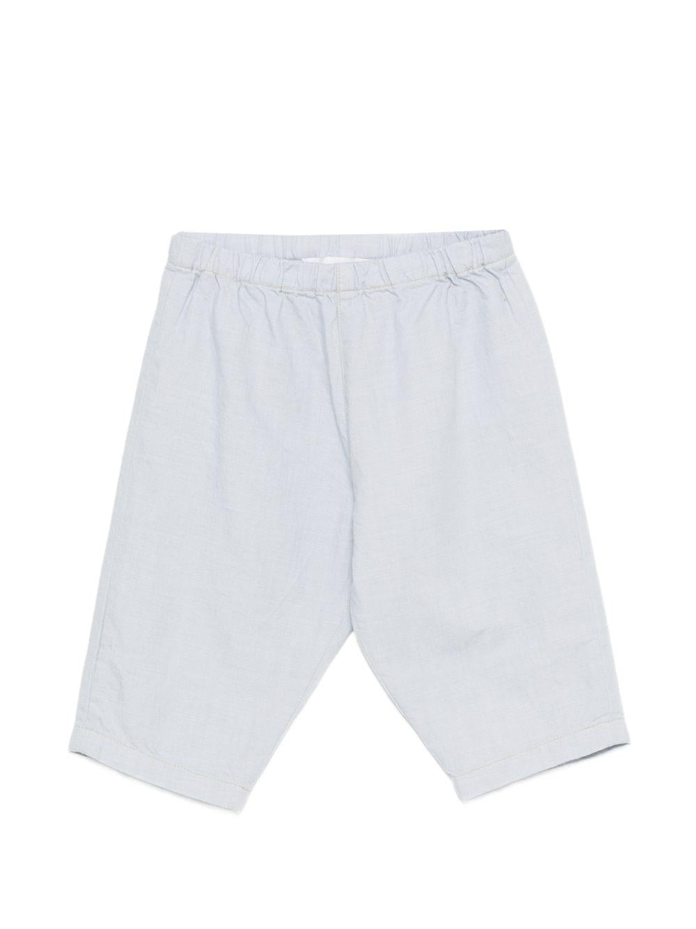 Pantaloni per neonato Bonpoint blu con vita elasticizzata - Rubino Kids