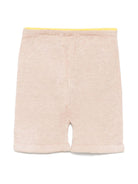 Pantaloni per neonato Gensami kids beige in maglia - Rubino Kids