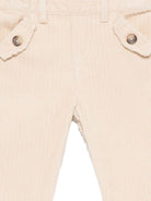 Pantaloni per neonato Tartine Et Chocolat beige con tasche ad aletta - Rubino Kids