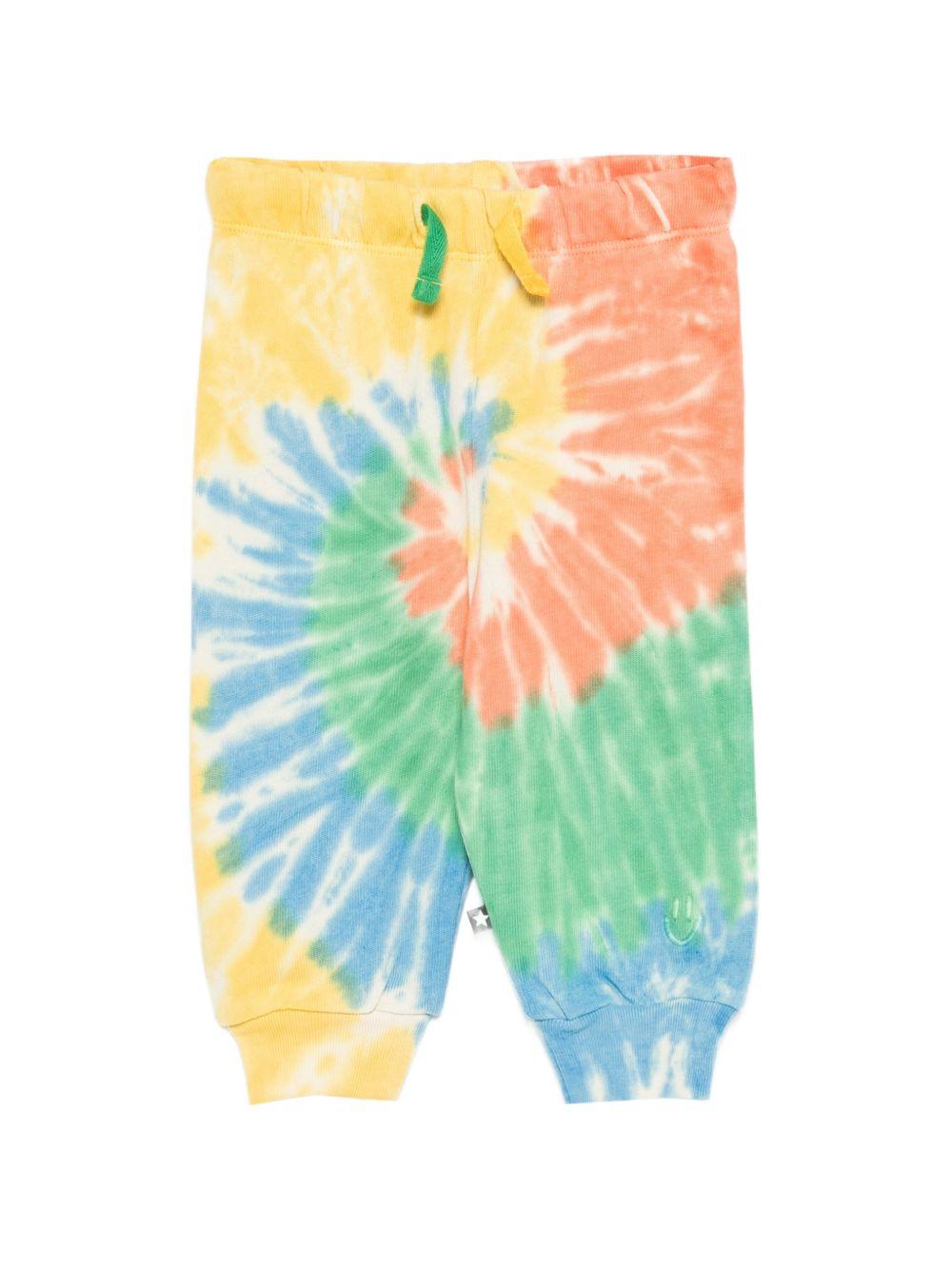 Pantaloni Simeon per neonato Molo multicolore con stampa tie dye - Rubino Kids