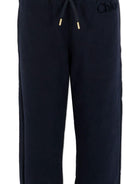 Pantaloni sportivi per bambina Chloé Kids blu con coulisse in vita - Rubino Kids