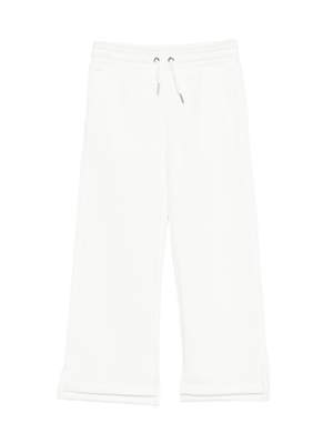 Givenchy Kids white drawstring sweatpants for girls