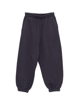 ETRO Kids blue sweatpants with embroidered logo