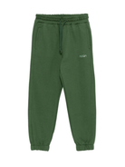 Pantaloni sportivi per bambino MSGM Kids verdi con tasche laterali - Rubino Kids